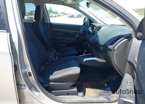 2014 Mitsubishi Outlander Sport Es from USA, damaged, VIN 4A4AP3AUXEE012341